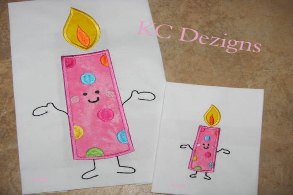 Birthday Candle Character: A Boutique Applique Review