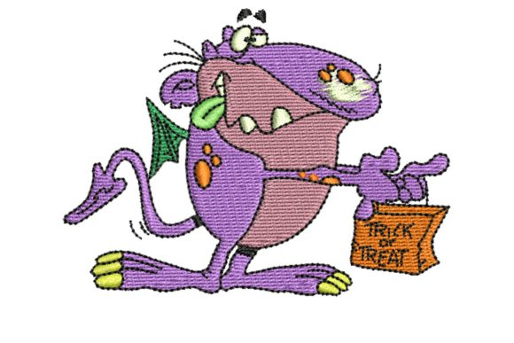 Funny Monster: A Seller's Review for Halloween Embroidery