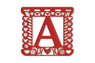 Papel Picado Alphabet A: A Designer's Review for Branding