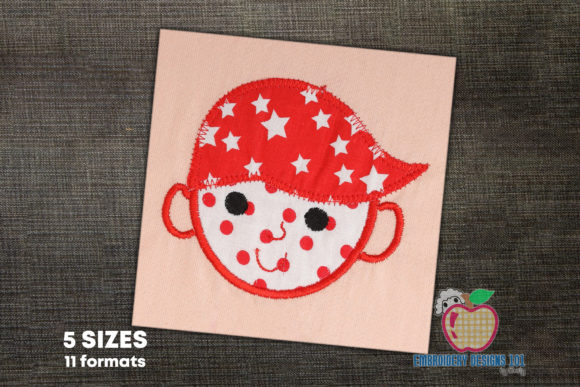 Review: Cartoon Boy Face Applique for Custom Projects