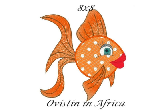 Review: Orange Sassy Applique Fish for Holiday Crafts