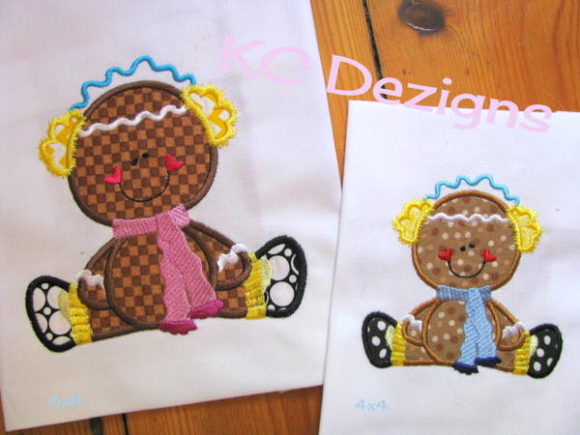 Winter Ginger 03 Applique: A Designer's Review for Boutique Sweatshirts